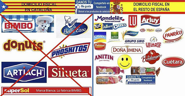 Boicot a Cataluña. Cuando el odio se convierte en estupidez.